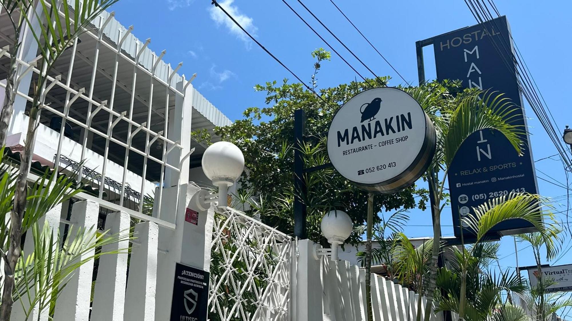 Manakin Hostal & Resto Manta Dış mekan fotoğraf